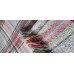 Antique Welsh Carthen with Candy cane fringes FBNL55 - 